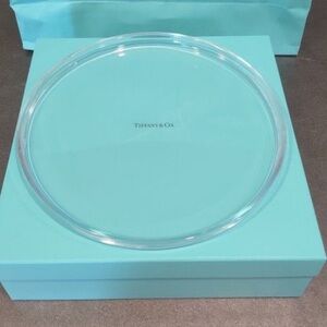 Tiffany & Co. Crystal Platter